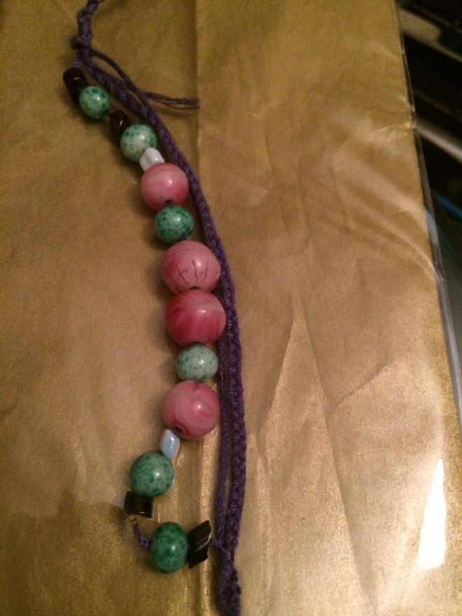 Vintage Crystal Beads Bracelet